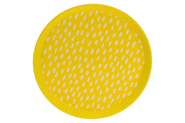 Teller Melamin gelb Ø21cm 4er Pack